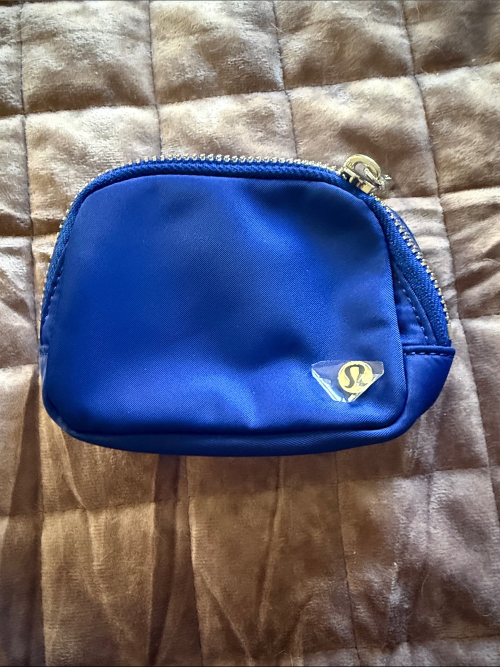 lululemon athletica Royal Blue Small Zip Pouch
